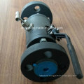 Forged Steel A105 Double Block and Bleed Flange Ball Valve